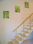 Kahana Villa E613 - Treppe zur Galerie über dem Wohnzimmer